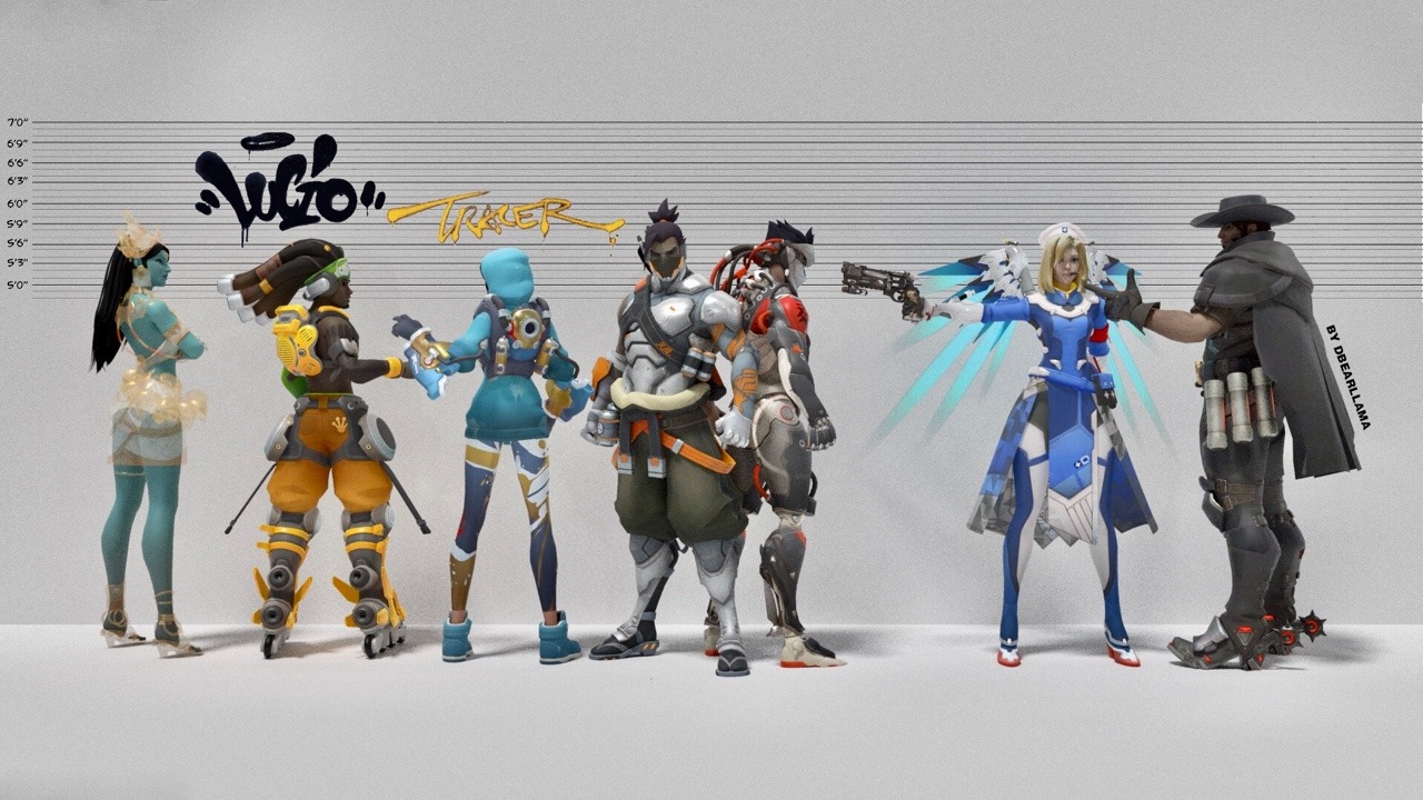 The Official Height and Age of all Overwatch Heroes