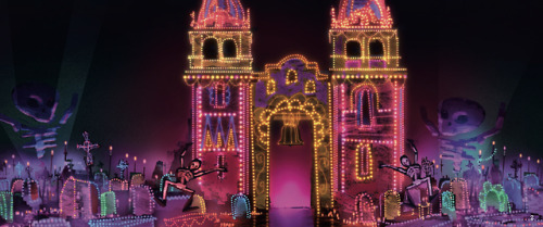 Coco visual development from The Art of Coco