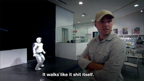 vivalasgomez:  Karl Pilkington summing up my thoughts on the robot