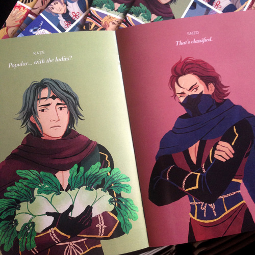 Guess what’s back in stock? BOYFRIENDS! The zine is 5x7, printed in full color on glossy paper, and 