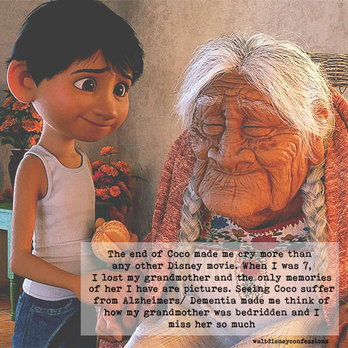 Walt Disney Confessions — The end of Coco made me cry more than any other