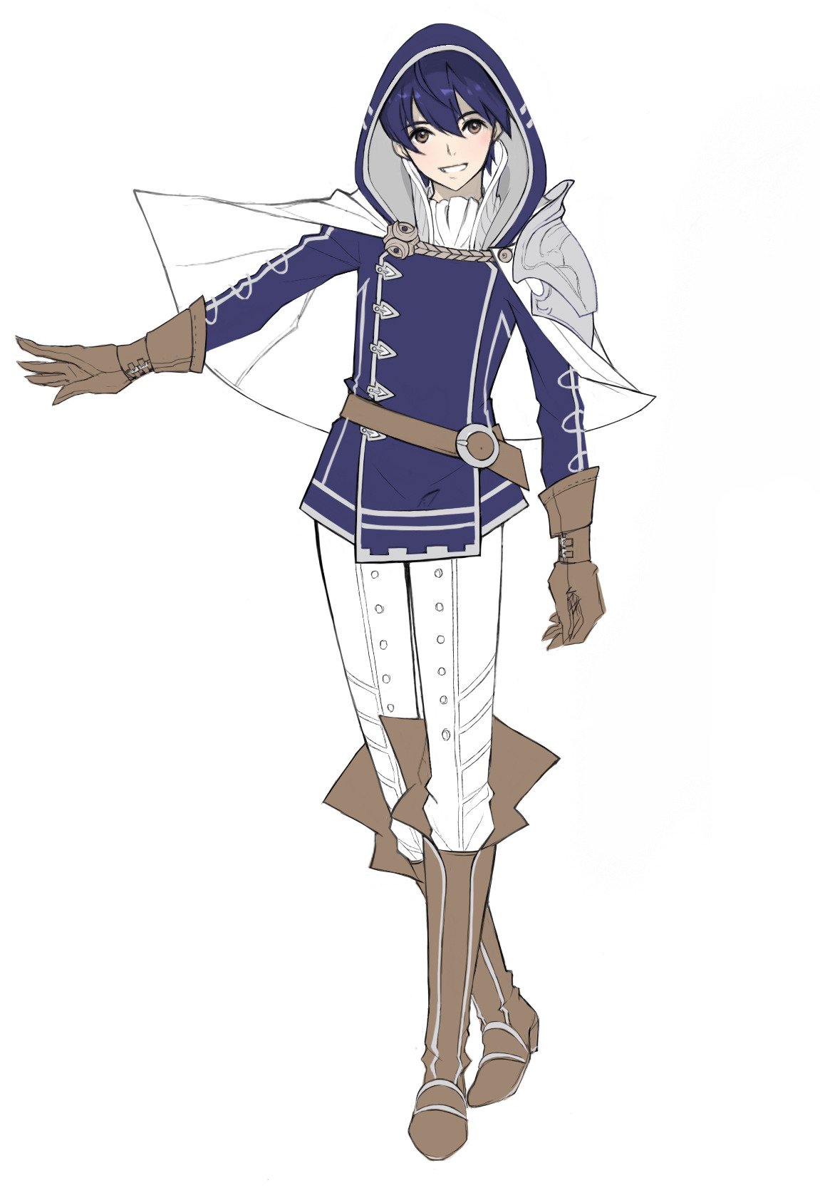 sanunush:  My second attempt of Lord Morgan/Marc. The first attempt was a disaster