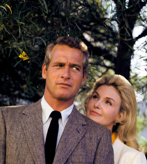 gregory-peck: Paul Newman & Joanne Woodward photographed at home, 1968.