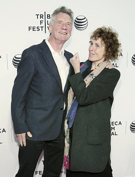 Mr and Mrs Palin, being absolutely silly and adorable together on the red carpet of ‘Monty Python an