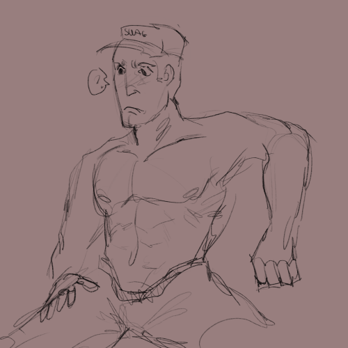 Hes Just Chilling Out After Work