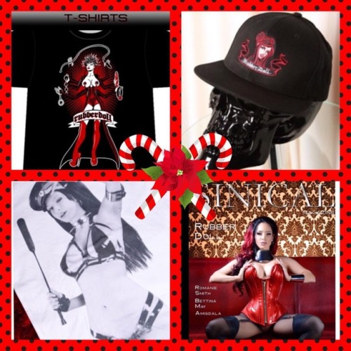 Give an extra kinky Xmas present this year! Check out my RubberDoll Hats, tank tops,shirts &  ju