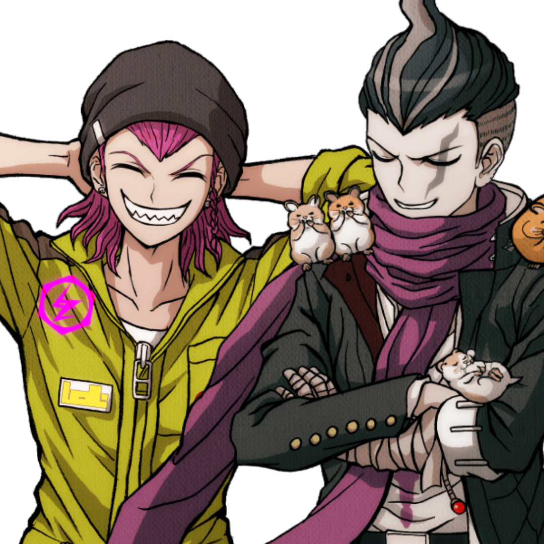 pics Kazuichi Souda Sprites Transparent kazuichi and gundham sprites that look