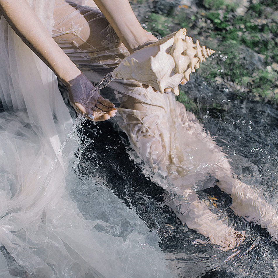 andantegrazioso:Mermaid wedding |  wedding_vsdesign  