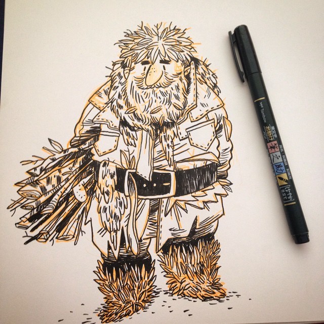 beatormo:  Inktober 2014.  Primera semana. Voy con retraso, pero prometo ponerme