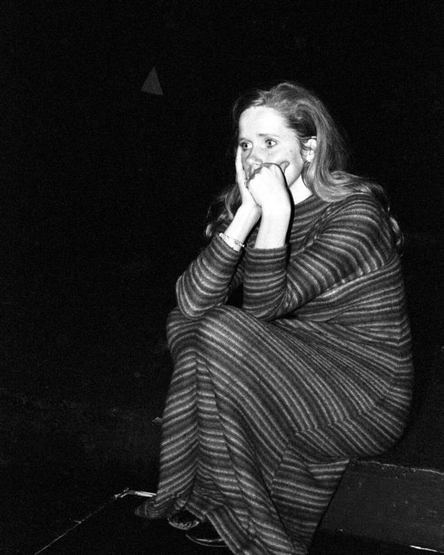 Liv Ullmann during rehearsals for Ibsen's 