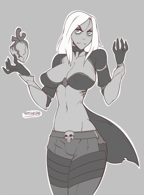 thirty-helens:  Been playing a little bit of Diablo III’s Necromancer dlc and I love her so far