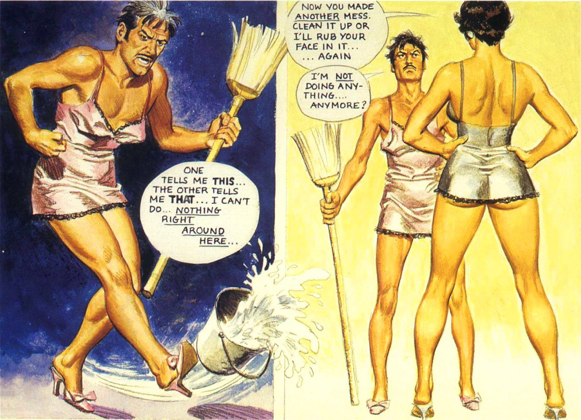 Bonnie and Clara / Pages 46-48Pulp fiction femdom comics