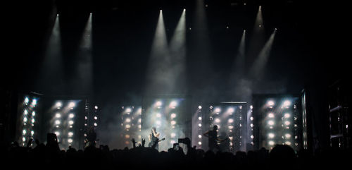 Nine Inch Nails live at Jones Beach Theater in New York, August 1st, 2014. Photos by Will O'Hare. To