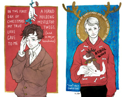 Kurolaurantart:  Ha Ha They Both Don’t Look Particularly Happy But Happy Holidays!I