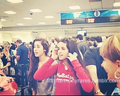 youcancallmecharlie: Camila and Lauren at the same concert and near each other at the airport before