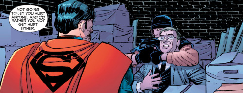 ohmygil:  ungoliantschilde:  why-i-love-comics:  Superman #39 - “24 Hours” (2015)written by Geoff Johnsart by John Romita, Jr., Klaus Janson, & Hi-Fi Design  now THIS is a Superman story.  “without superpowers Superman would just have an existential
