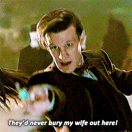 The Doctor And River Song + Being A Besotted Old Married Couple