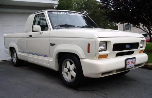 autoporn-net: 1988 Saleen Sport Truck based on a Ford Ranger.