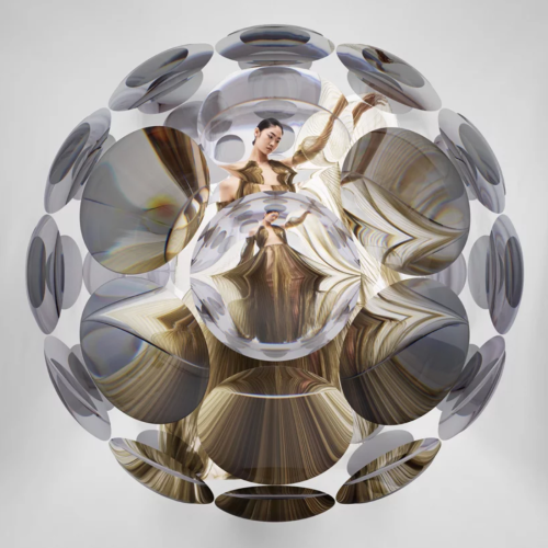 Iris van Herpen ‘Hypnosis’ collection - Installation by Vincent Leroy - shot by Sølve Sundsbø____Art