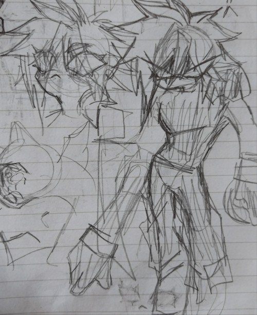 At My Mum's Workplace I Had A Whole Artstyle Metamorphosis