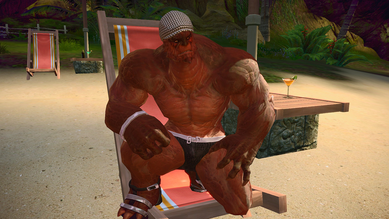 hrongar:  Caught this hunky Aman flexing and playing in the water, but I was shoo’d