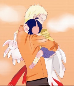makinonh:  Happy Father’s Day! ♥ps: I look at Naruto’s home and i think Naruto will spoil Himawari with bought many plushie for her &lt;3&lt;3 