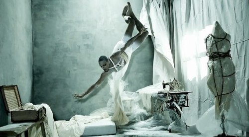 Creepy ANTM Shoots: Possessed Models from Cycle 22. Happy Halloween!