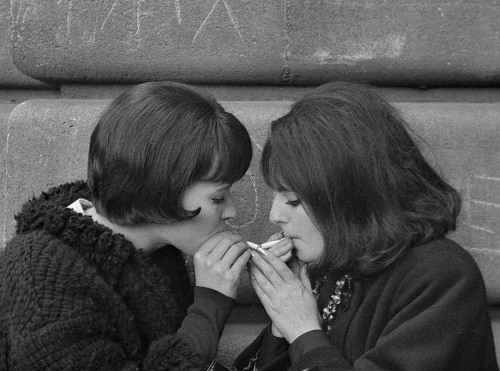 highvolumetal:  Vivre sa vie , Jean-Luc Godard , 1962.  