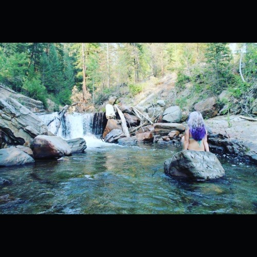 I could sit on that rock forever.