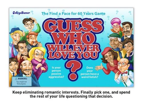 collegehumor:  The games might have higher stakes and less whimsy, but at least you can play them whenever you damn well please.   Finish reading Childhood Board Games for Grown-Ups