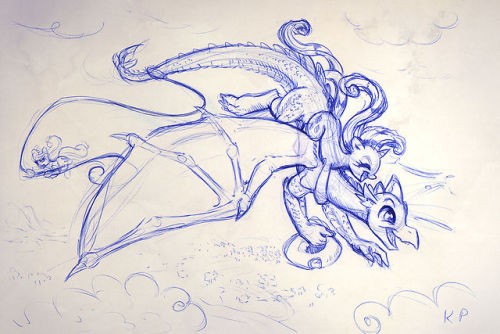 pia-chan:  kolbjornponystuff:  Joyride by KP-ShadowSquirrel  oh this is so beautiful… i might die…  omgcute <3