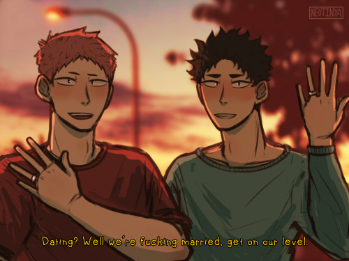 Oikawa And Iwa May Be Boyfriends But Hiro And Issei Are Husbands -Headcanon That The Only Reason Hiro
