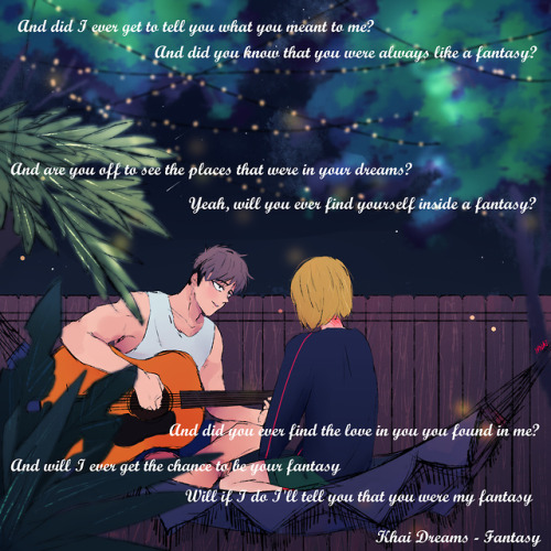 twoboys-onesoul: bagcat: Jearmin week - Day3 Summer Nights   Song: Fantasy-Khai Dreams   @