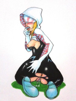 revtilian:  Spider-Waifu Week: Day #3 - Spider-Gwen.