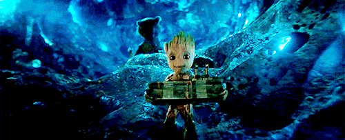 mishasminions:BABY GROOT IS LITERALLY THE CUTEST THING IN THE GALAXY