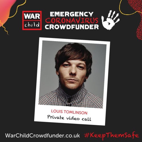 @Louis_Tomlinson Im proud to support @WarChildUK in helping to raise crucial funds to protect vulner