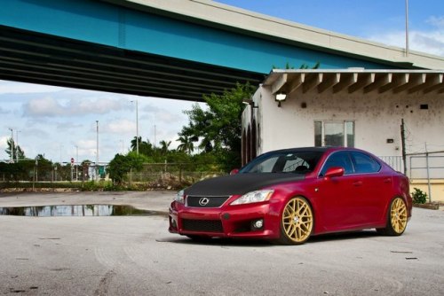  Lexus IS-F with 360 Forged Alloy Mesh 8 Wheels