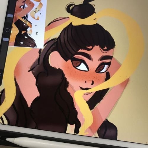 A Little Wip Pic For Yall. You Decided And Im Drawing It. Hopefully Itll Be Done By Either Tomorrow Or