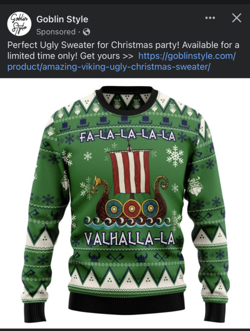Id Need Someone To Give Me A Damn Good Reason Why Eivor Would Not Wear This To A Christmas Party. Spoiler