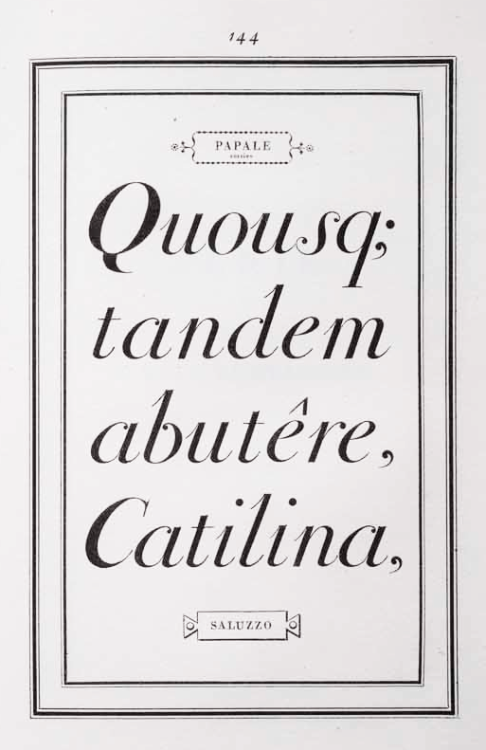 Giambattista Bodoni, Manuale Tipografico, Manual of Typography, 1818. Parma, Italy. Take a look at 6