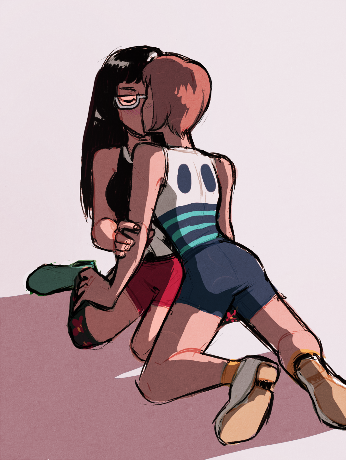 sutexii:hi hello i made gay pokemon oc’s.   they’re old, very very bitter rivals