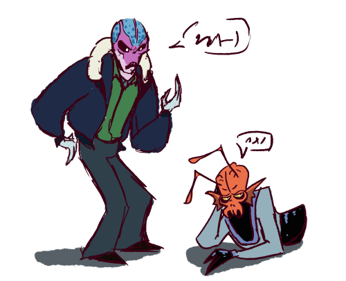 blankensnappeas:Just two aliens gossiping