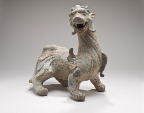 Funerary Sculpture of a Chimera (Bixie)China, Eastern Han dynasty, 25-220SculptureMolded earthenware