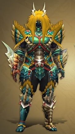 crescent31:  Hello and welcome to my first build set of my Thunderlord Zinogre armor.