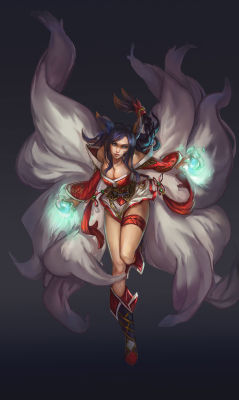 league-of-legends-sexy-girls:  Ahri 