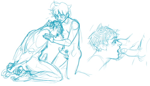 minidump!1) nagisous w/ nagisa domming B)2) nagirei + shibari!! rei is really into it, nagisa is int