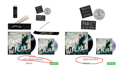 boireann:BRENDON URIE NAMED THESE BUNDLES THE BEEBO BUNDLES I CAN’T