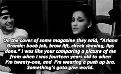 dailyarianagifs:  Being “empowered” is not the same as being a “bitch”.Having
