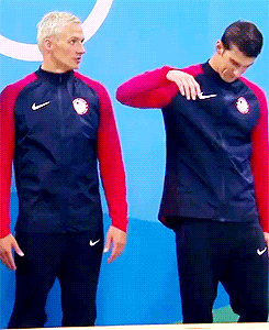 lauradonnelly:  Ryan Lochte and Michael Phelps