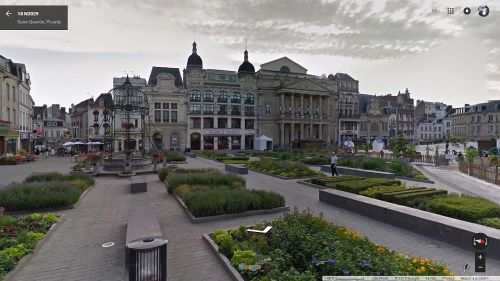 streetview-snapshots:Place de l'Hôtel de Ville, Saint-Quentin